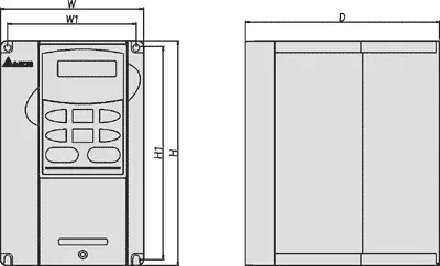 Частотный преобразователь Delta Electronics VFD-VE