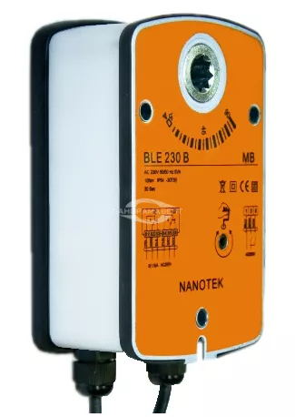 Электропривод Нанотек (NANOTEK) BLE230 B 15Нм/230В клапана дымоудаления