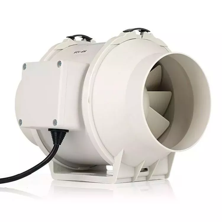 Малошумный канальный вентилятор Dastech HF-125P
