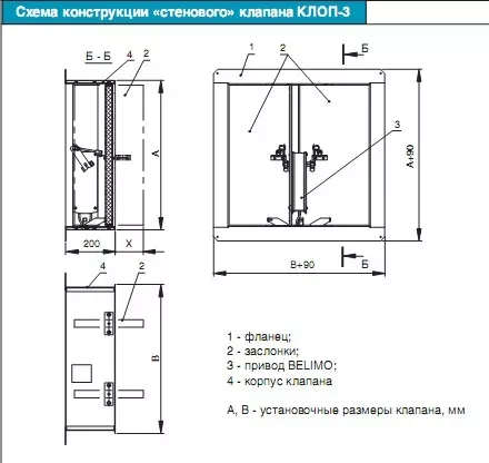 Клапан КЛОП-3