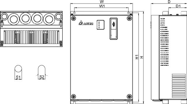 Частотный преобразователь Delta Electronics VFD-VL