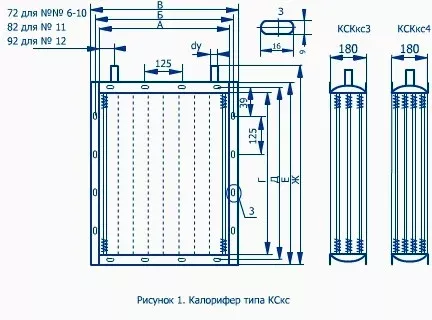 Калорифер КСк 4