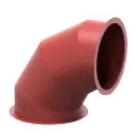 Отвод круглый из черной стали  90-250-5.0