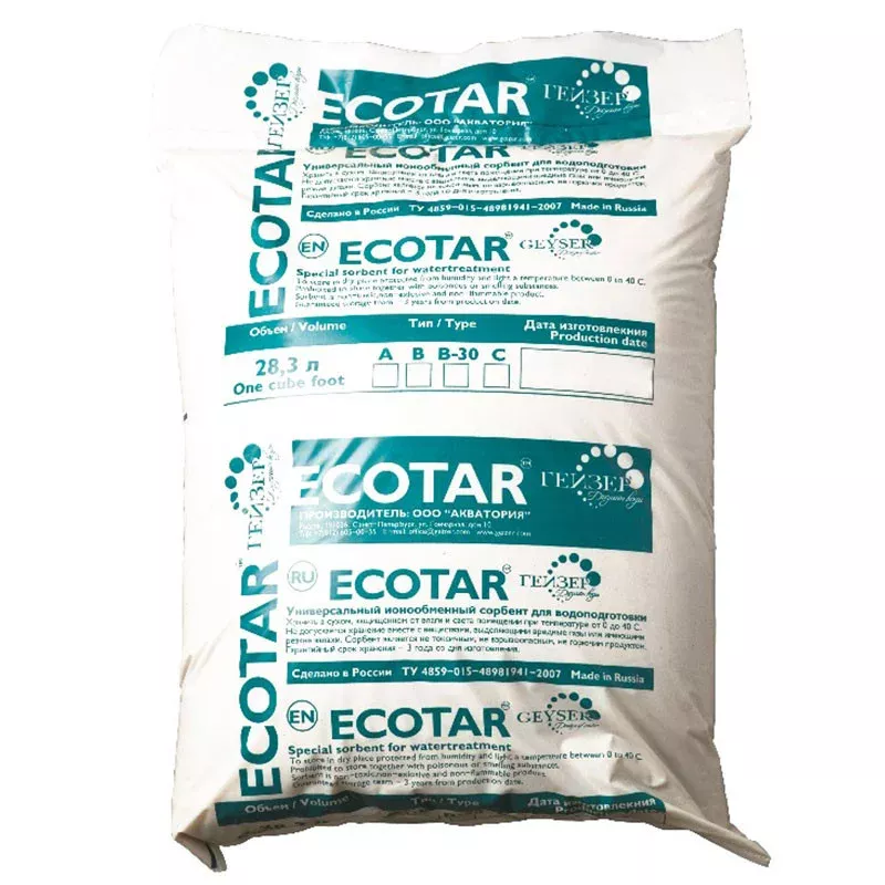 Фильтрующая загрузка Ecotar B
