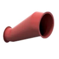 Утка круглая из черной стали 200-2.0