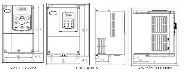 Частотный преобразователь TECORP HC2-V9