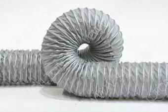 Химическистойкий гофрированный воздуховод TEFLON-Silicon (до +250°C)
