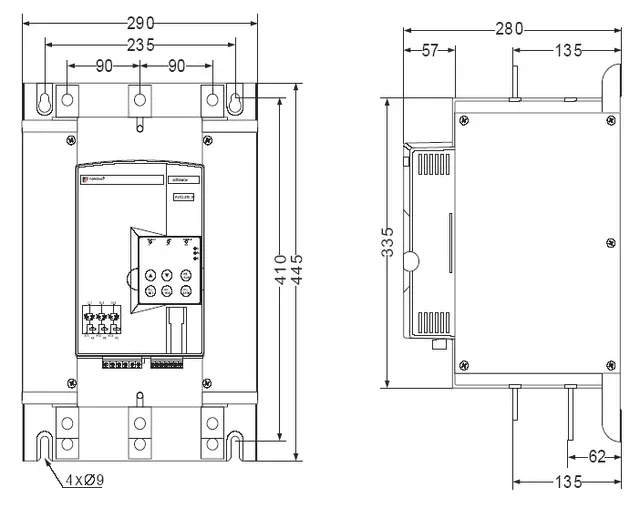 Устройства плавного пуска PROSTAR PRS2 PRS2